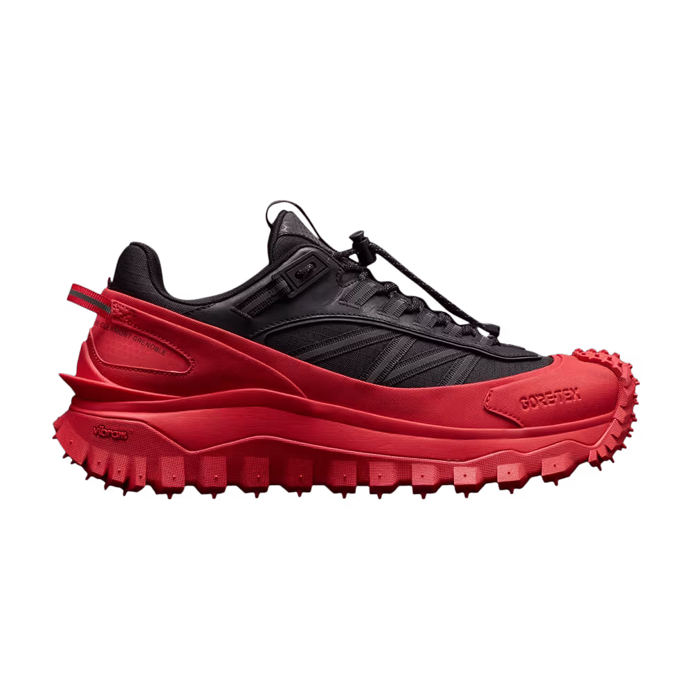 Moncler Trailgrip GORE-TEX Low Black Red