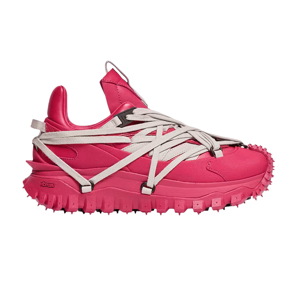 Rick Owens x Moncler Trailgrip Megalace Sneaker Carnelian