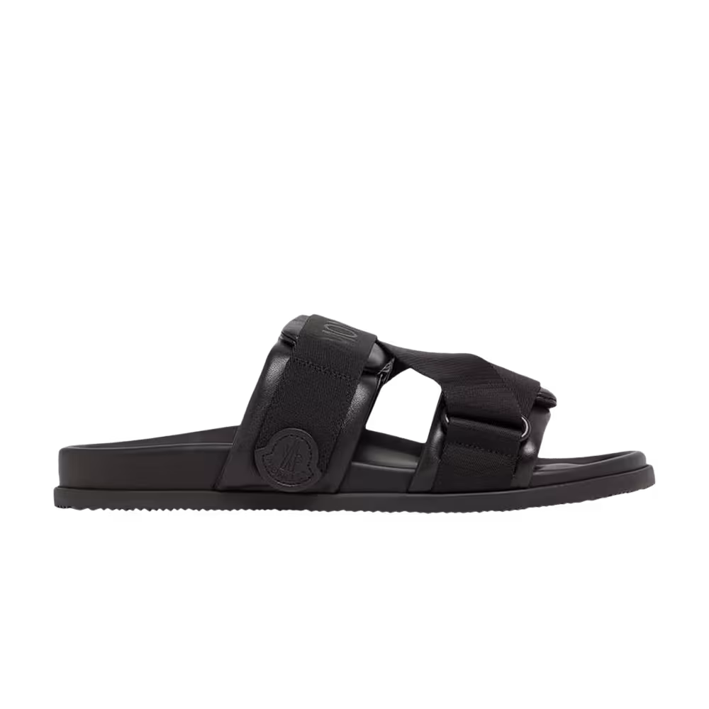 Moncler Mon Summer Slider Black