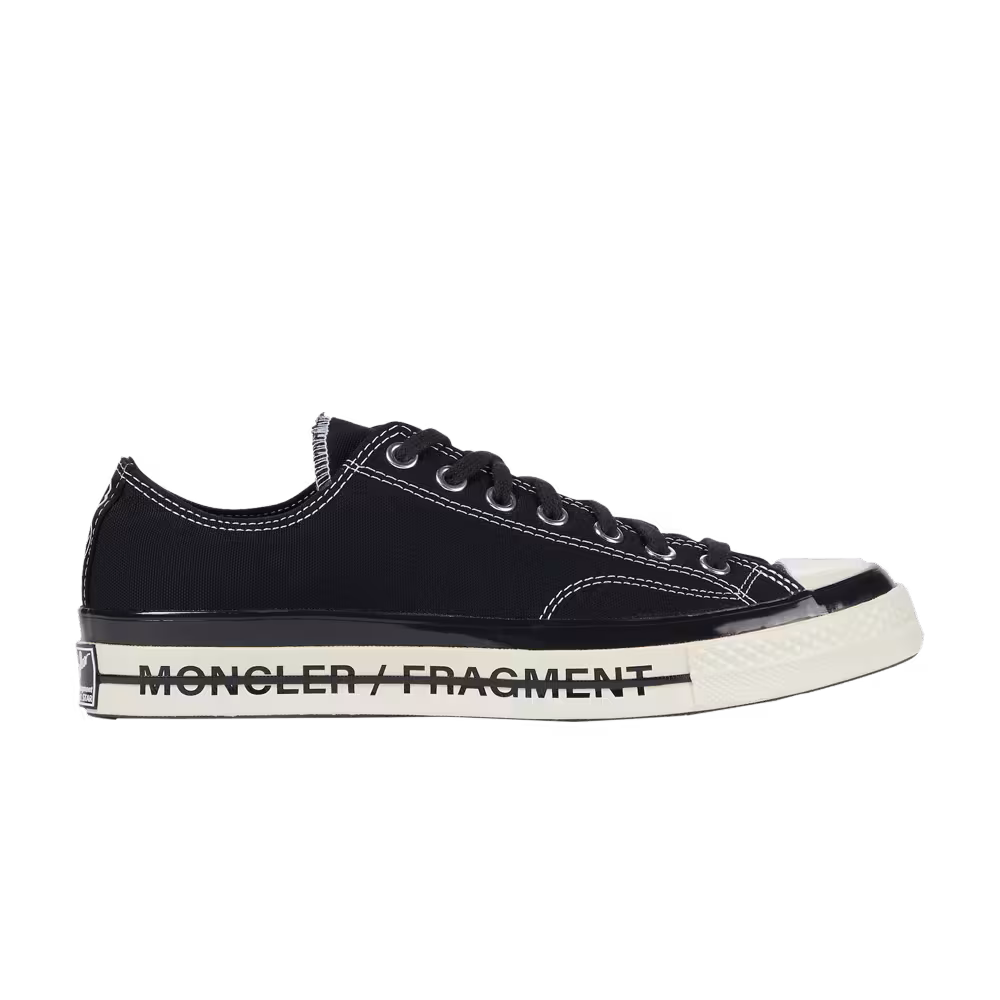 Fragment Design x Converse x Moncler Fraylor 3 Low Black