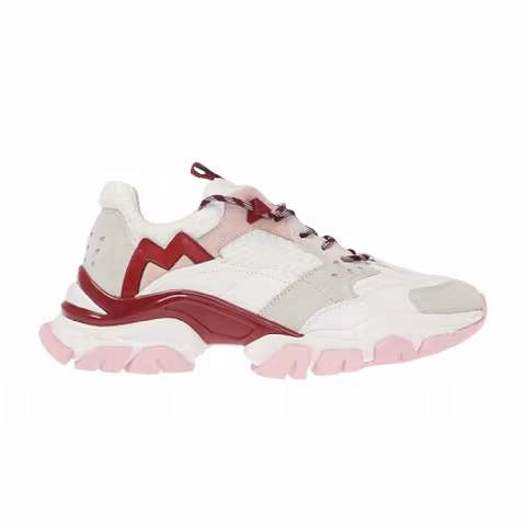 Moncler Wmns Leave No Trace Oversized Hiking Sneaker 'White Pink'