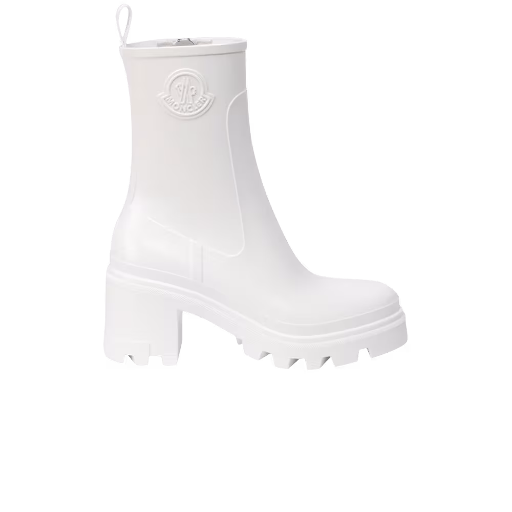 Moncler Women's Loftgrip Rain Boot White