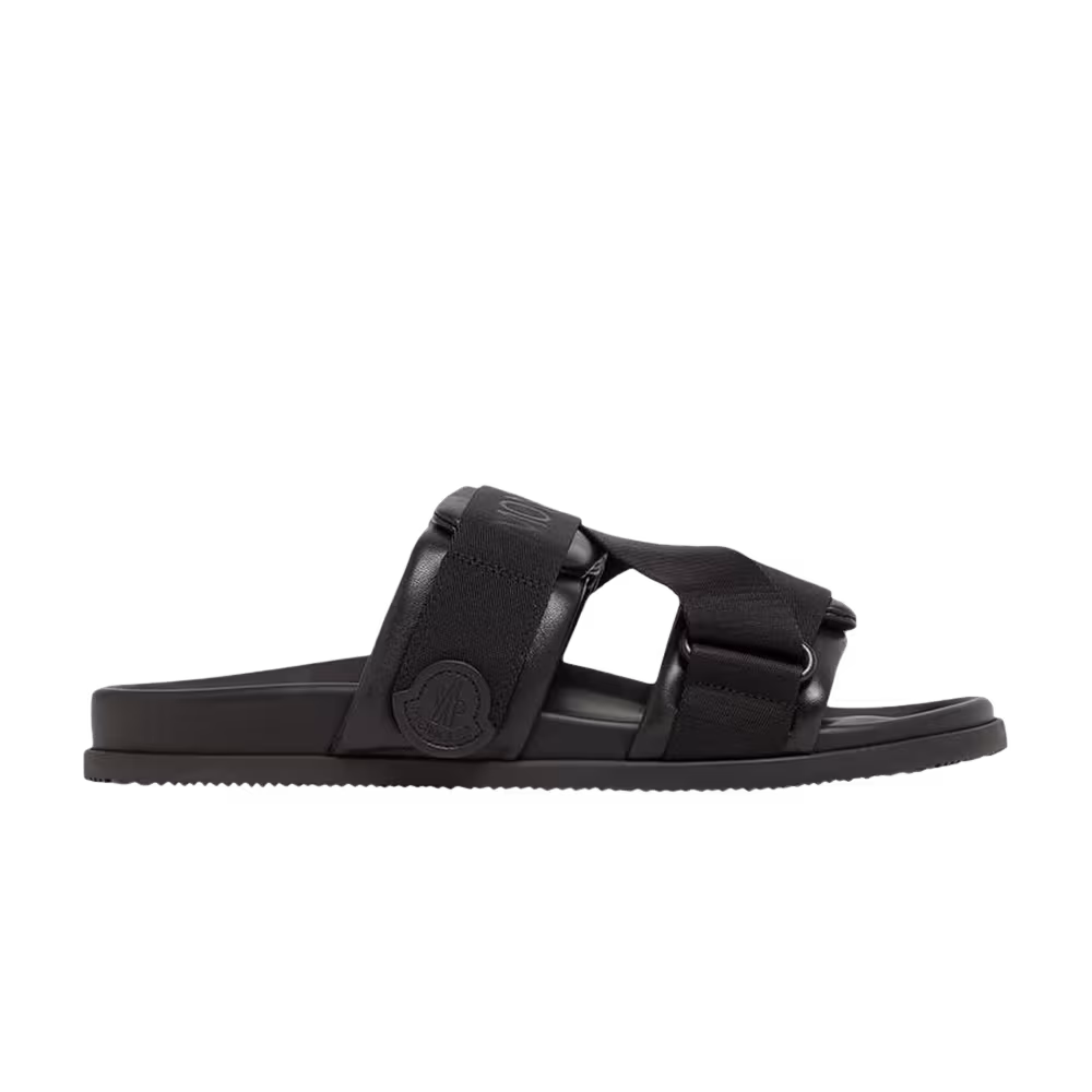 Moncler Women's Mon Summer Slider Black