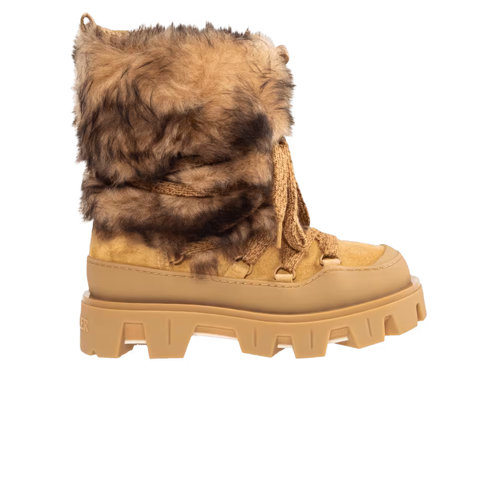 Moncler Women's Peak Apres Boot Brown