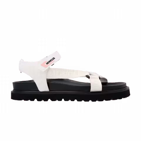 Moncler Wmns Flavia Sandal 'White Black'