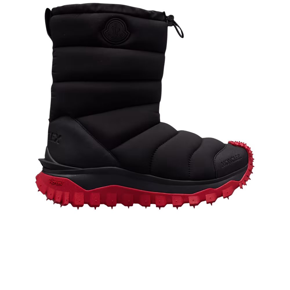 Moncler Trailgrip Après Boots GORE-TEX Black Red