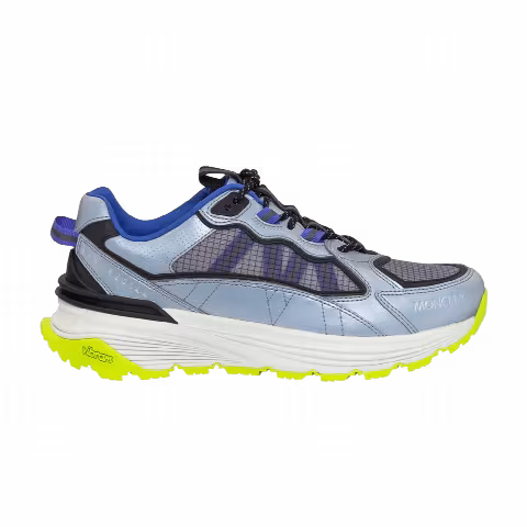 Moncler Lite Runner Low 'Silver Blue Fluo Yellow'