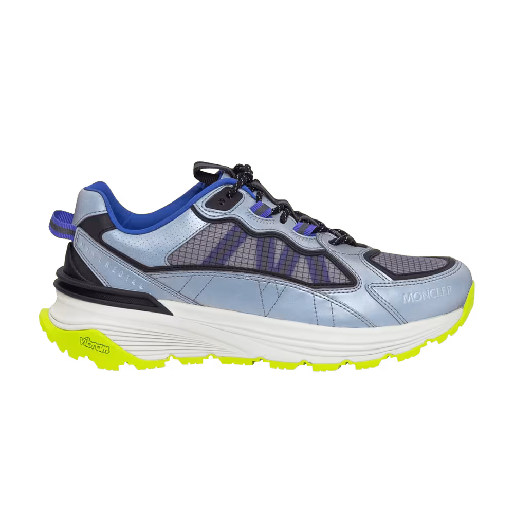 Moncler Lite Runner Low Silver Blue Fluo Yellow