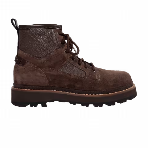 Moncler Peka Hiking Boot 'Brown Leather Suede'