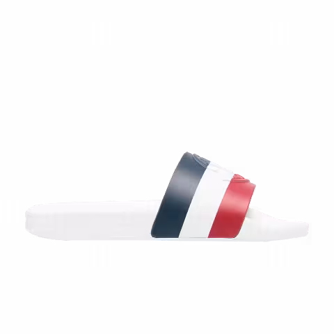 Moncler Wmns Jeanne Slide 'White Tricolor'