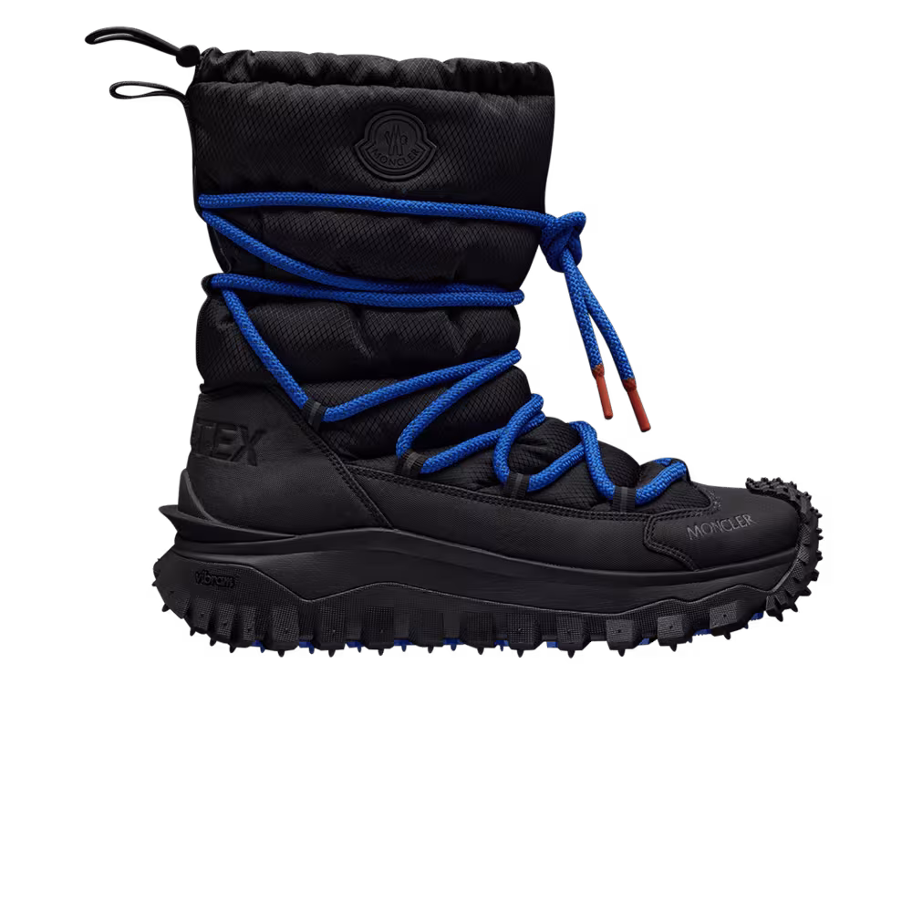 Moncler Trailgrip Après Boots GORE-TEX Black Blue