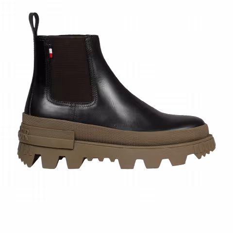 Moncler Lir Chelsea Boot 'Black Green'