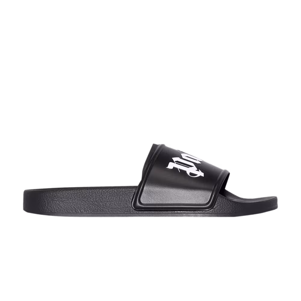 Palm Angels Logo Slide Black