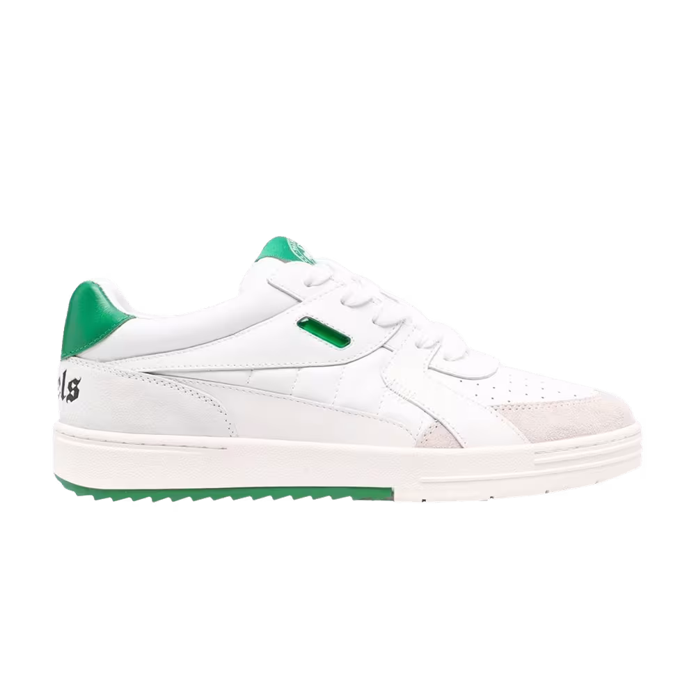 Palm Angels Palm University Low White Green