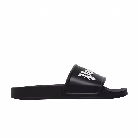 Palm Angels Logo Slide 'Black White'