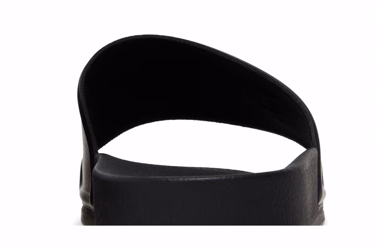 Palm Angels Logo Slide Black White, view 8