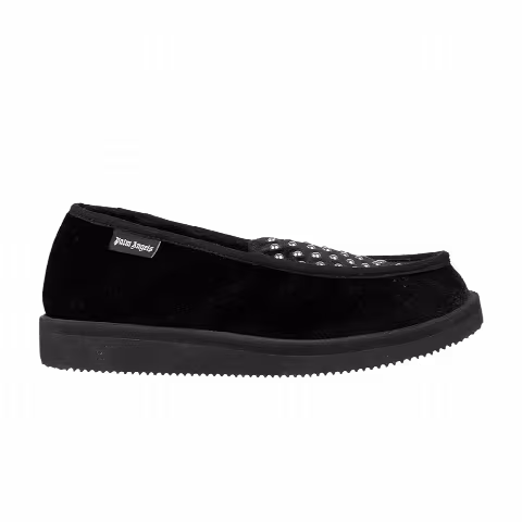 Suicoke x Palm Angels Studded Loafer Slipper 'Black Velvet'