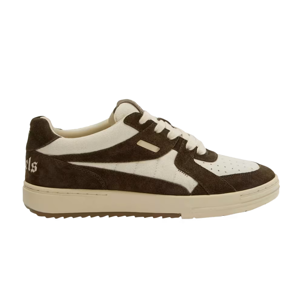 Palm Angels Palm University Low White Brown