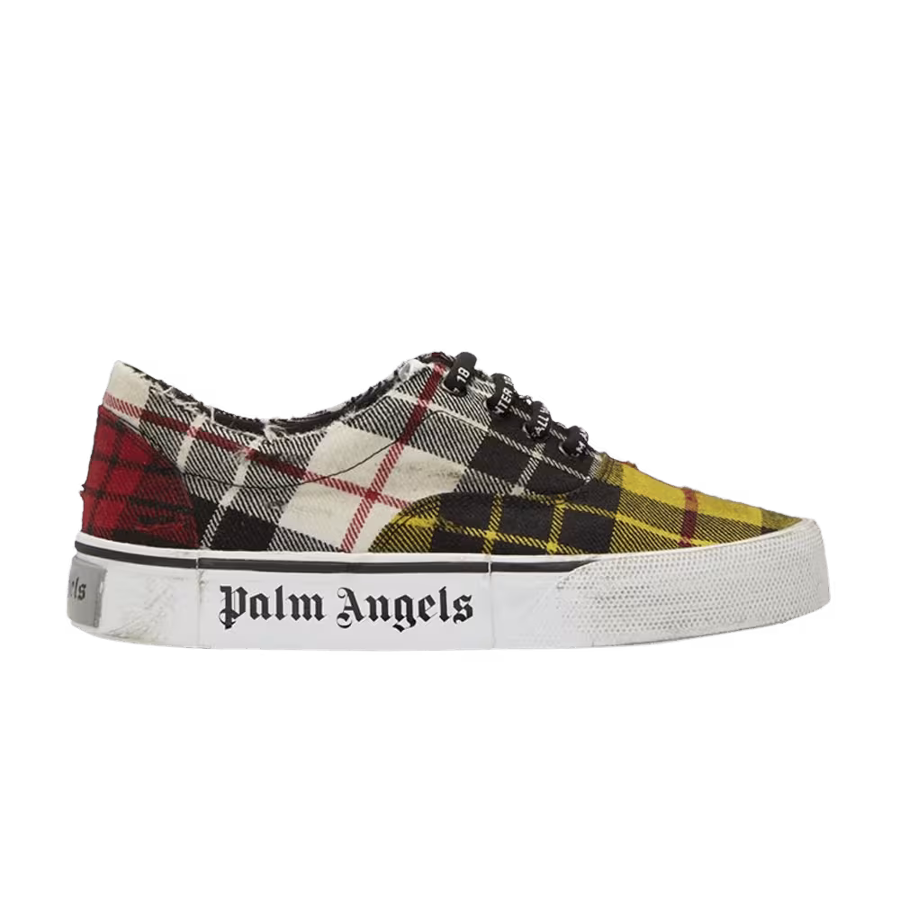 Palm Angels Distressed Multi Plaid