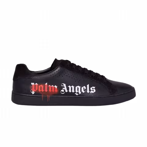 Palm Angels New Tennis 'Spray Paint - Black Red'