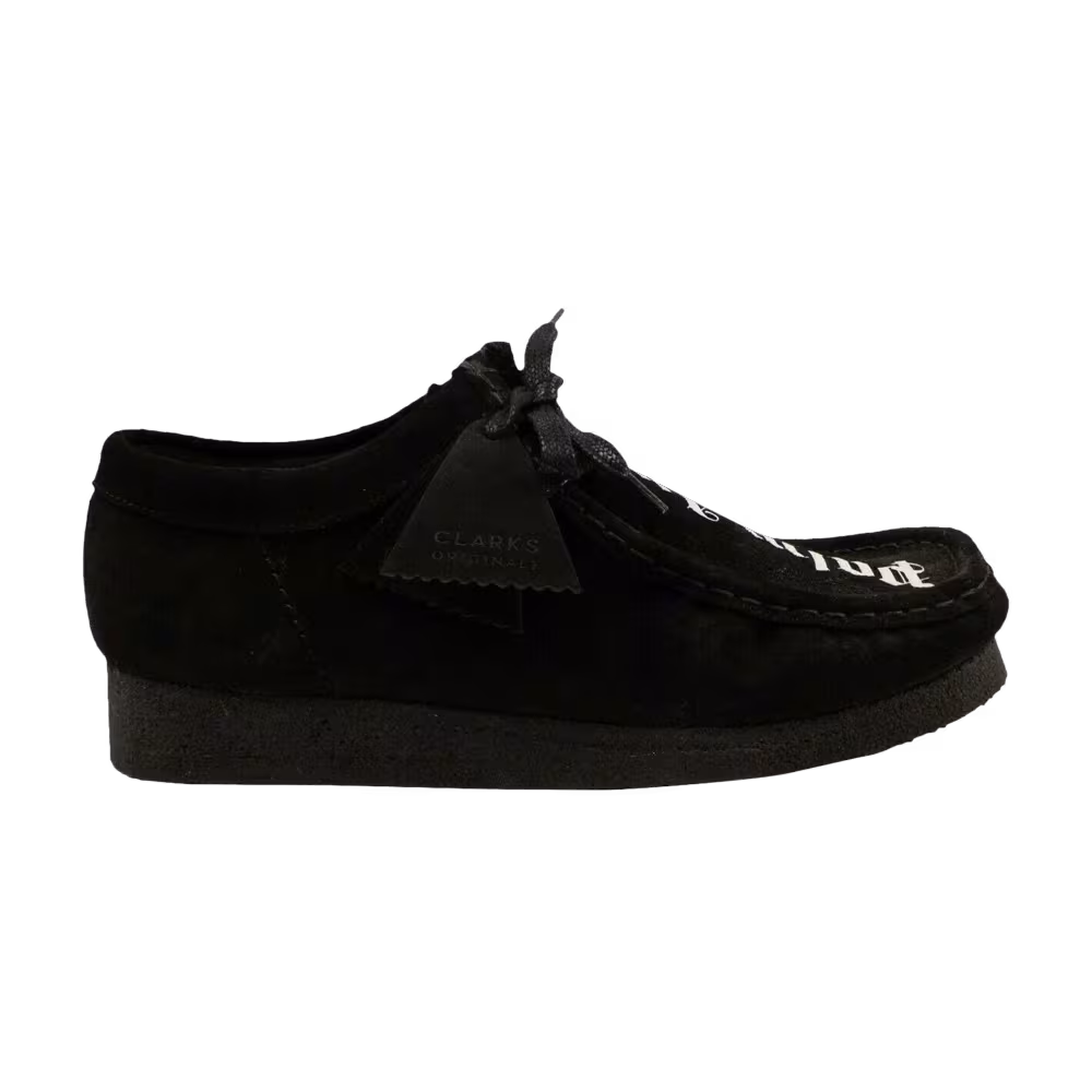 Clarks x Palm Angels Wallabee Logo Black