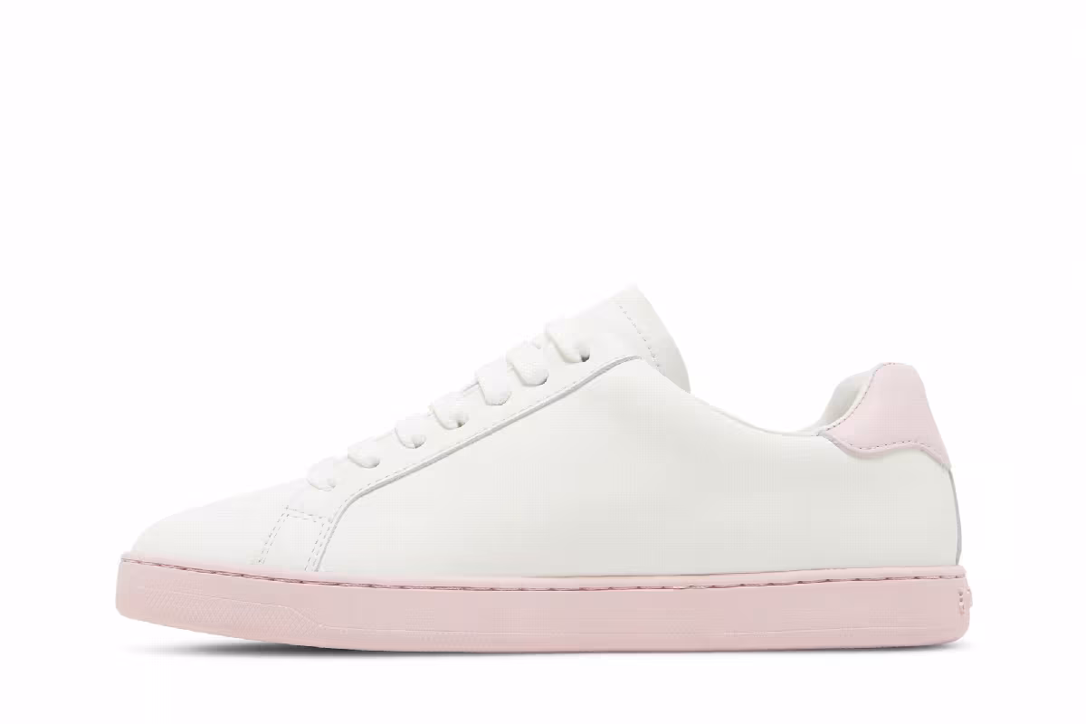 Palm Angels Women's New Tennis White Pink, view 4