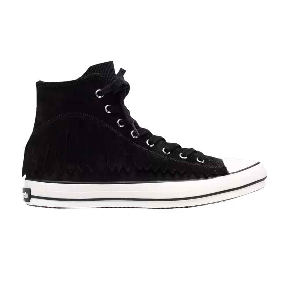 Palm Angels Fringe Basket High Black