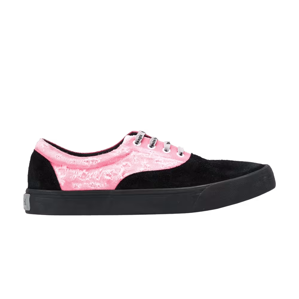 Palm Angels Distressed Low Black Pink
