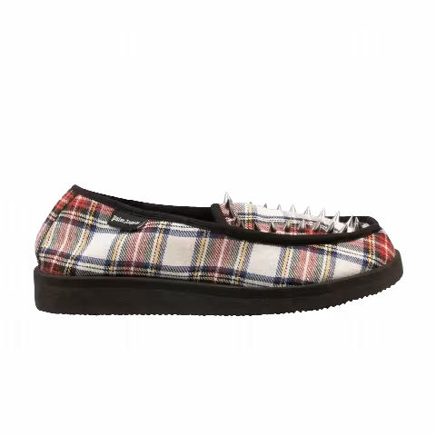 Suicoke x Palm Angels Spiked Loafer Slipper 'Plaid'