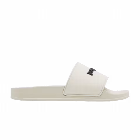 Palm Angels Wmns Slide 'Logo - Light Beige'