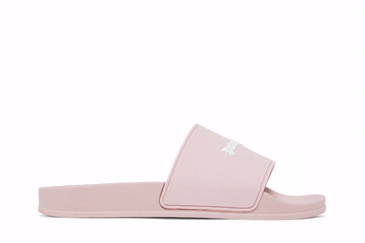 Palm Angels Women's Pool Slider Essential Logo - Pink, view 2