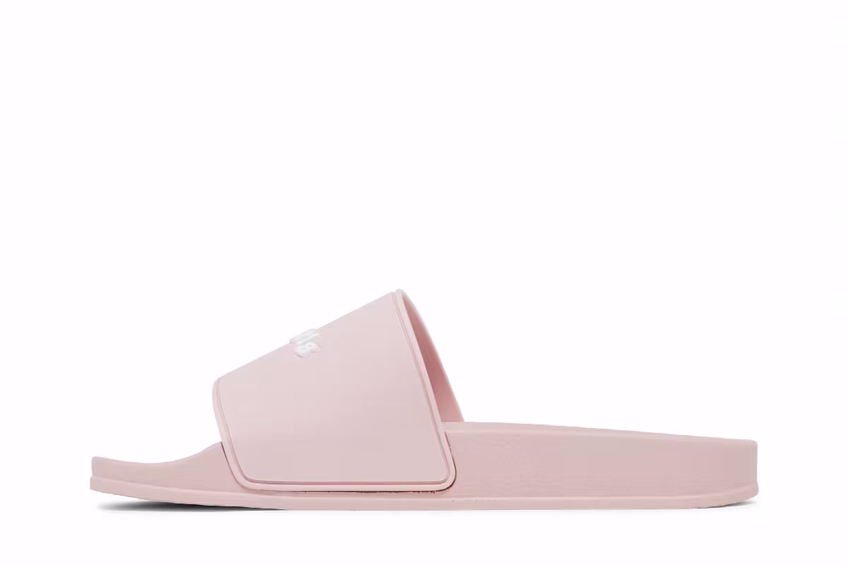 Palm Angels Women's Pool Slider Essential Logo - Pink, view 4