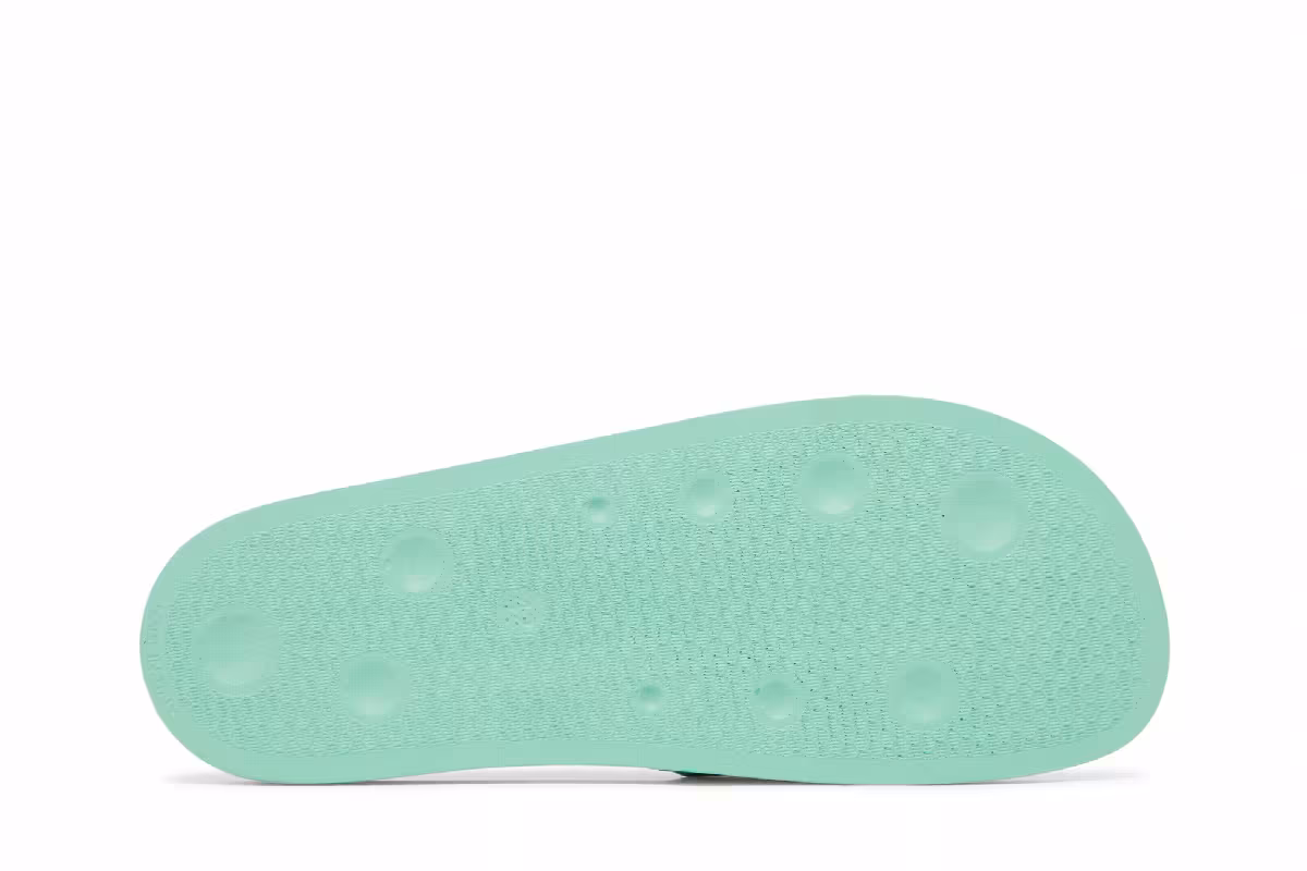 Palm Angels Pool Slider Essential Logo - Light Green, view 5