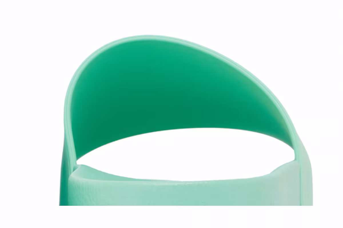 Palm Angels Pool Slider Essential Logo - Light Green, view 8