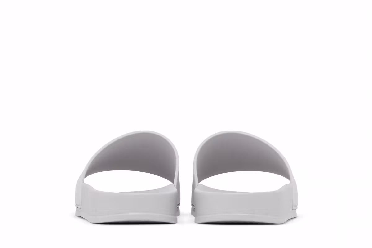 Palm Angels Pool Slider Essential Logo - Grey, view 7