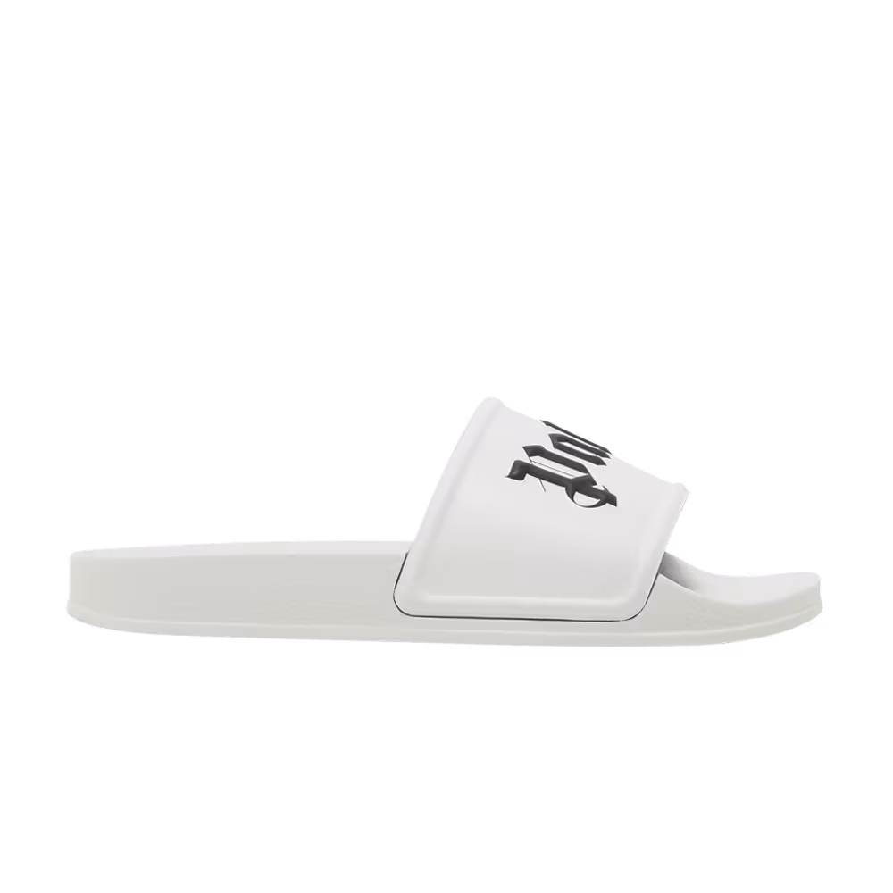 Palm Angels Women's Pool Slider White Black