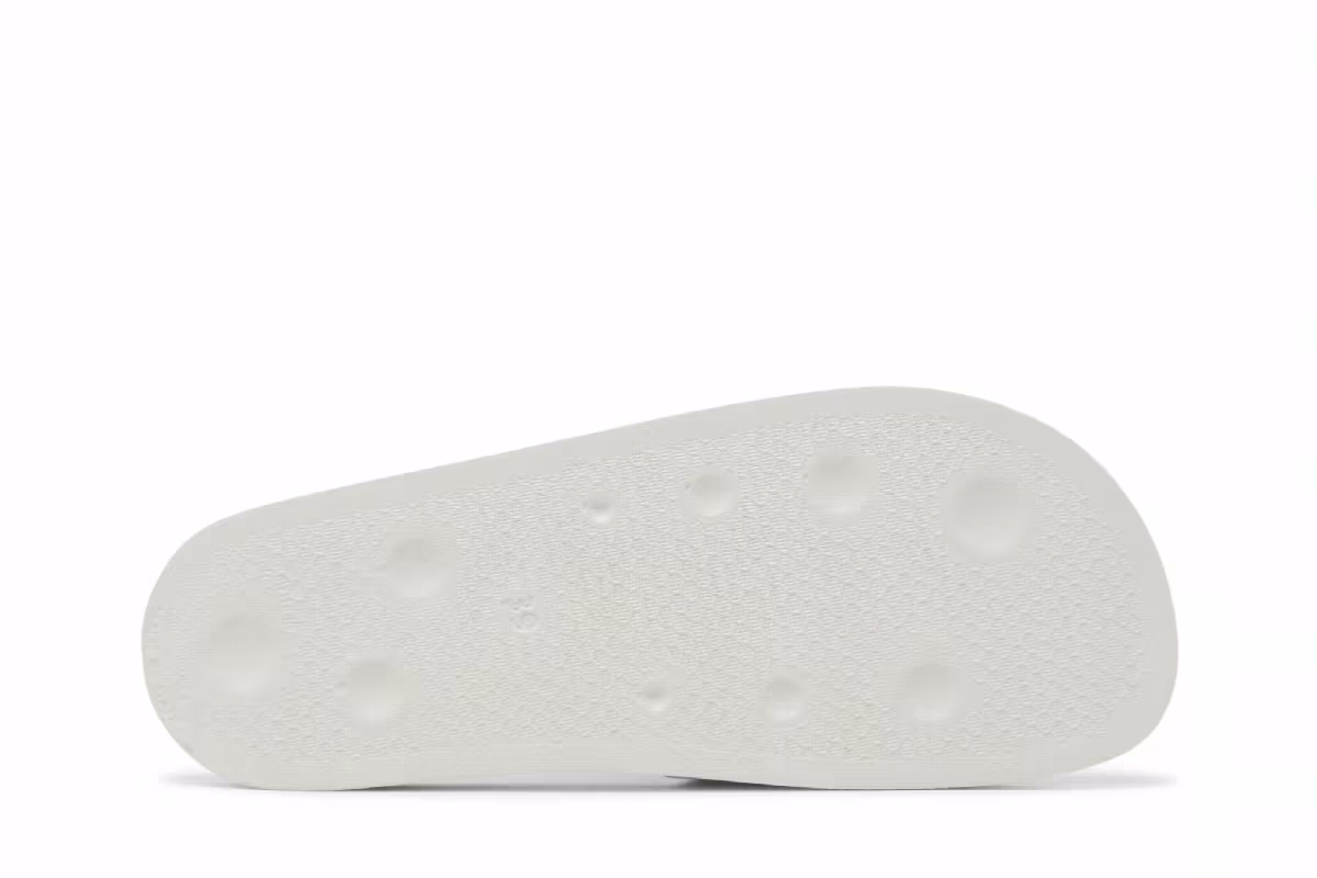 Palm Angels Women's Pool Slider White Black, view 5