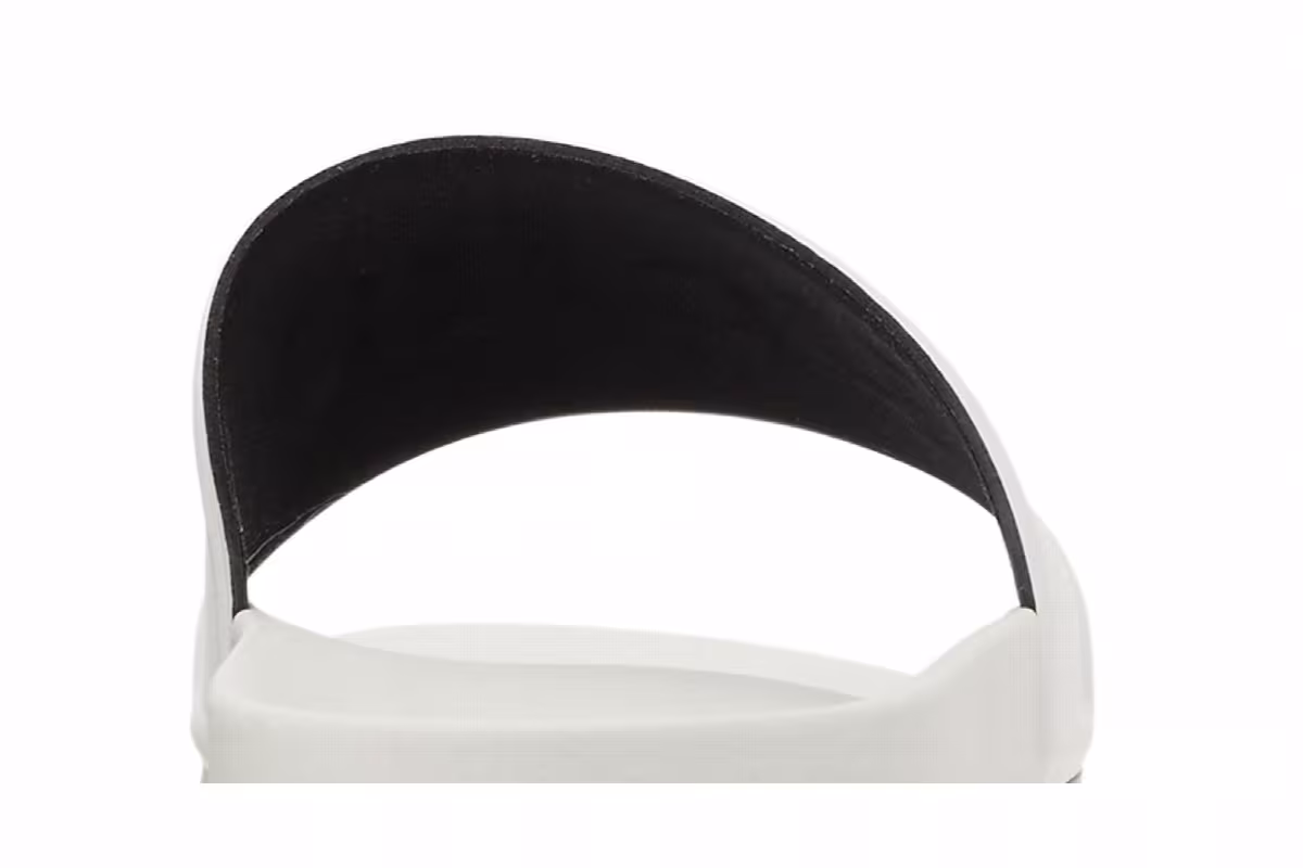 Palm Angels Women's Pool Slider White Black, view 8