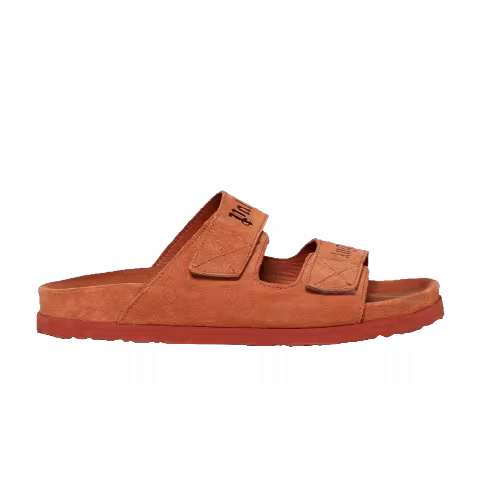 Palm Angels Logo Print Sandal 'Cognac Black'