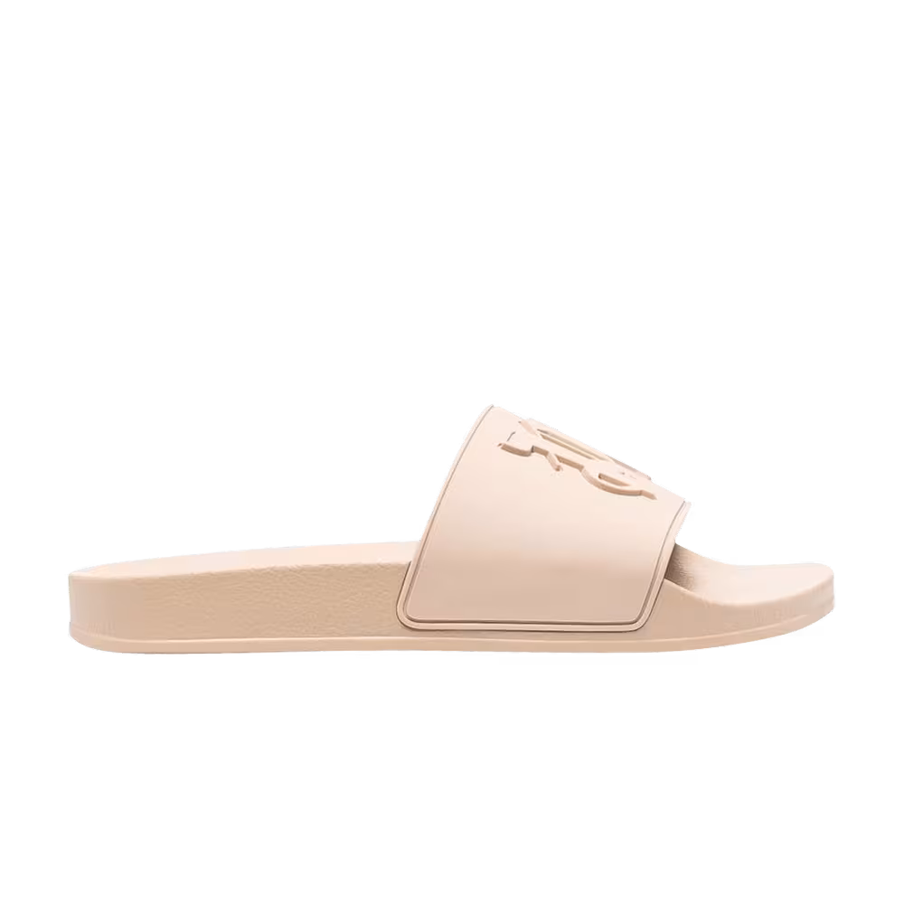 Palm Angels Pool Slider PA Monogram - Light Beige