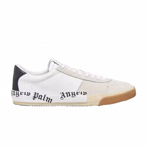 Palm Angels Vulcanized Low 'Logo - White Black'