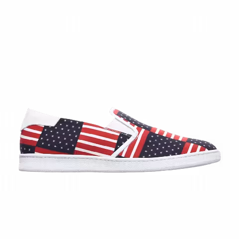 Palm Angels Slip-On 'All Over Flag'