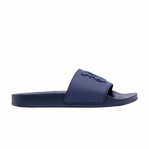 Palm Angels Pool Slider 'PA Monogram - Dark Blue'
