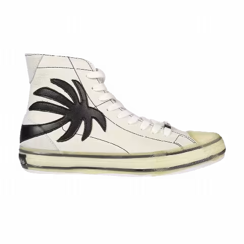 Palm Angels Vulcanized High 'Palm Tree - White'