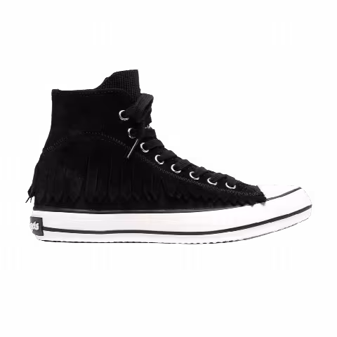 Palm Angels Wmns Fringe Basket High 'Black'