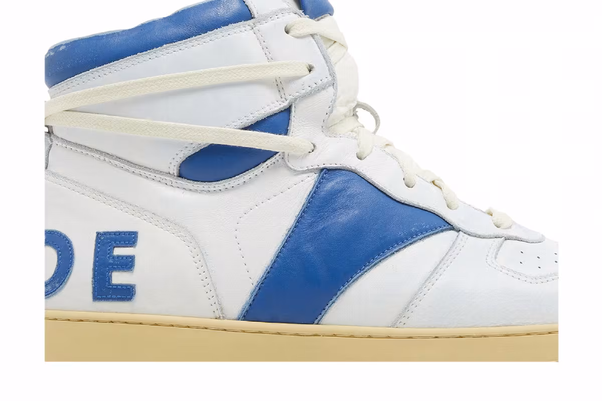 Rhude Rhecess High White Blue, view 3