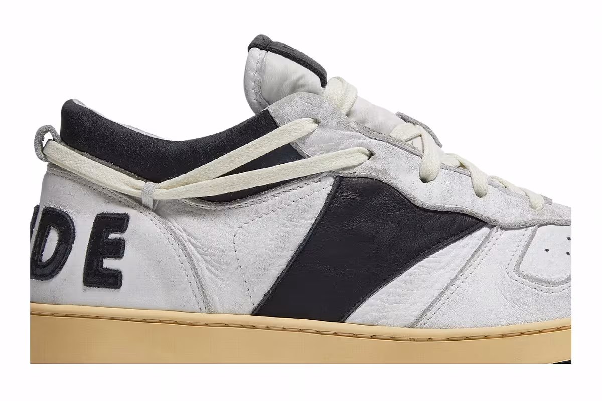 Rhude Rhecess Low White Black, view 3