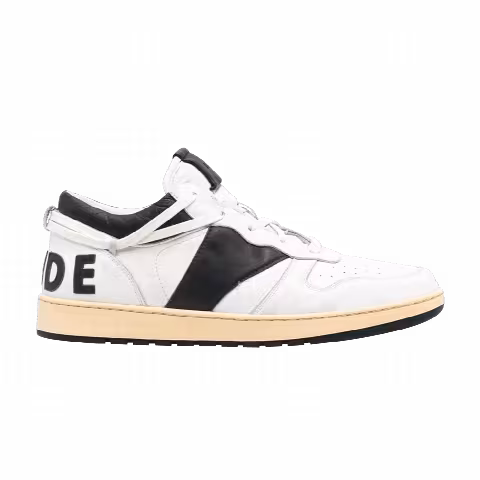 Rhude Rhecess Low 'White Black' SSENSE Exclusive