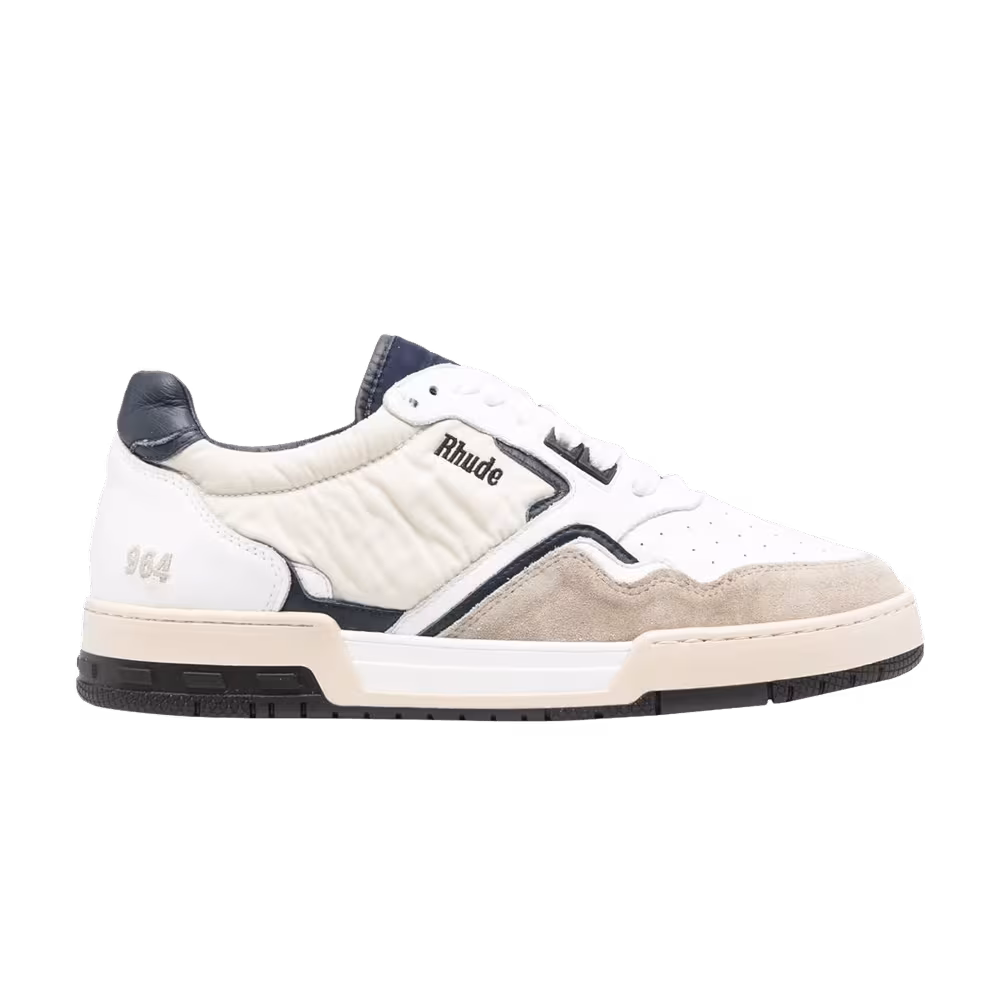 Rhude Racing Sneaker White Navy
