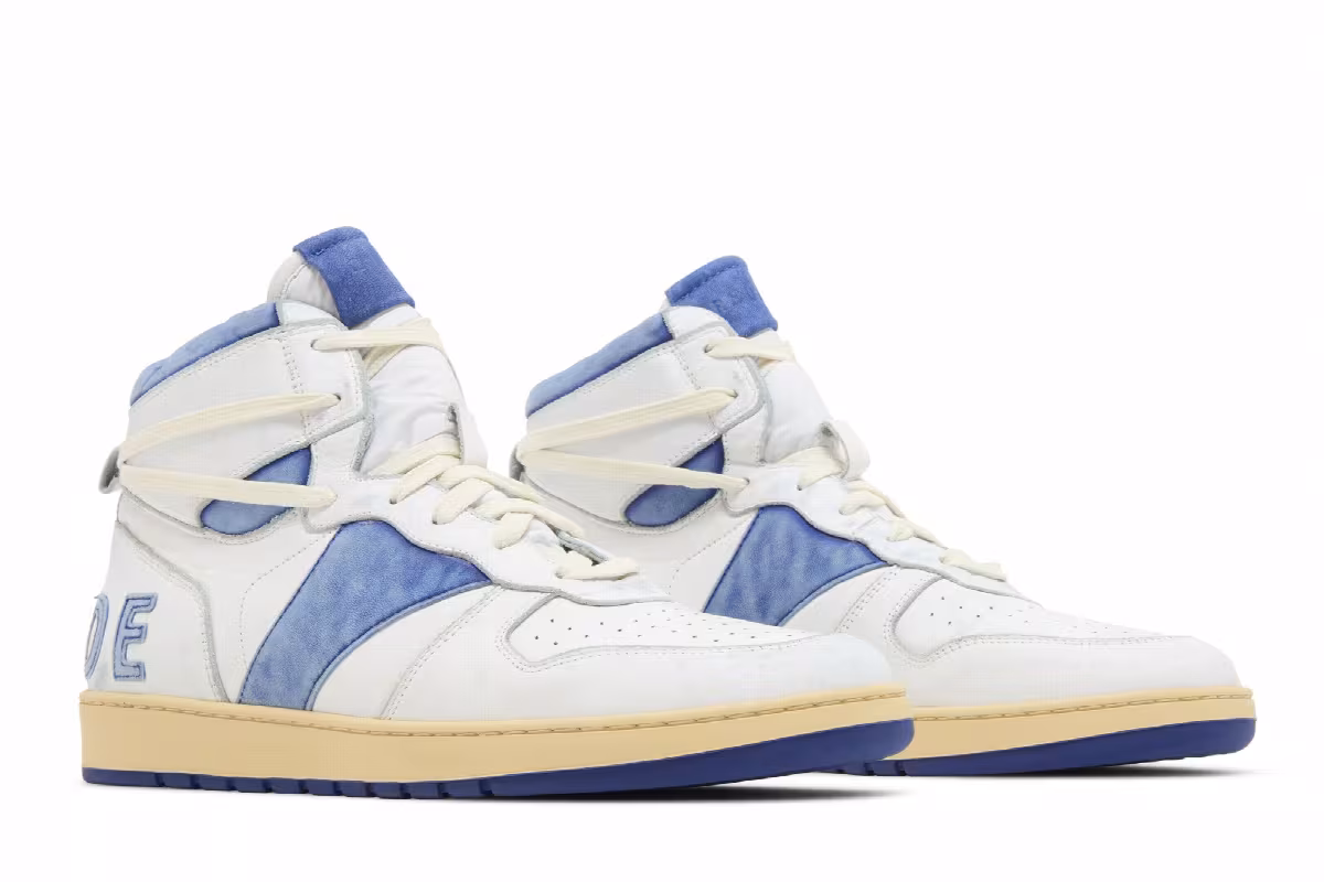 Rhude Rhecess High White Royal, view 9